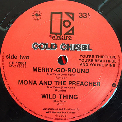 Cold Chisel - You're Thirteen, You're Beautiful & You're Mine Vinyl EP/12" (Used)