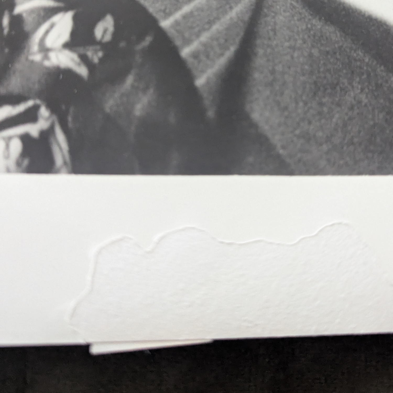 Elton John - Black & White Print Autographed [C]