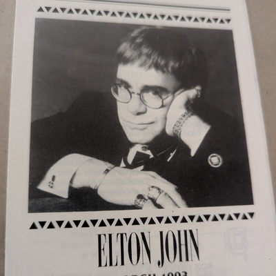 Elton John - Brisbane Entertainment Centre 1993 Promotional Brochure