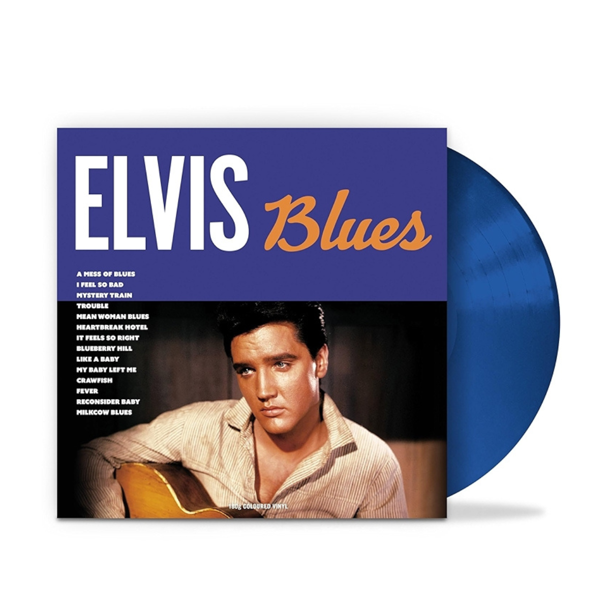 Elvis Presley - Elvis Blues Blue Coloured Vinyl LP