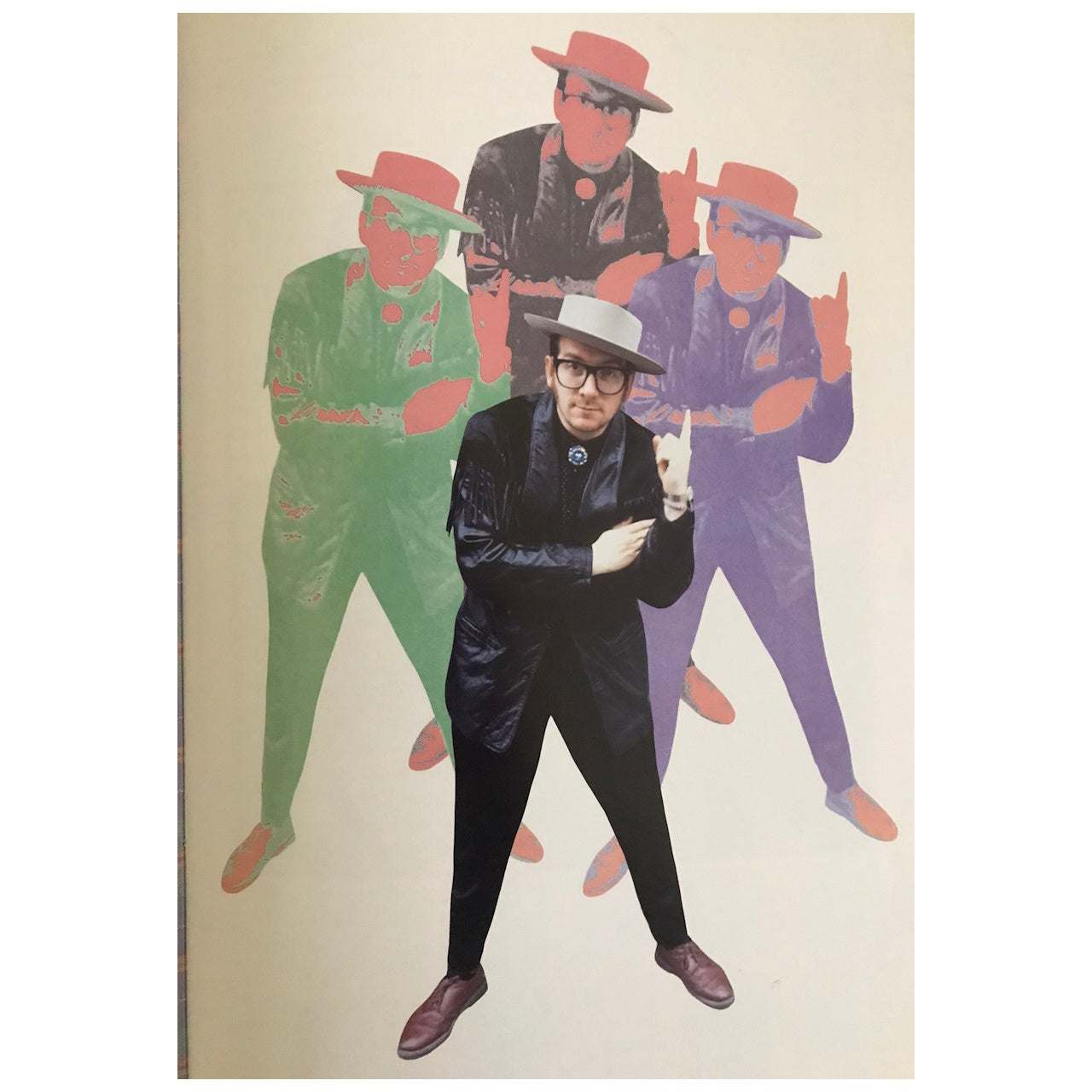 Elvis Costello - Spike 1989 UK Original Concert Tour Program