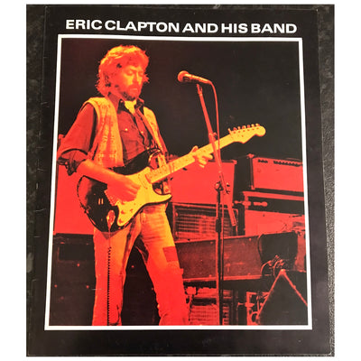 Eric Clapton - Eric Clapton And His Band 1984 Australia Original Concert Tour Program