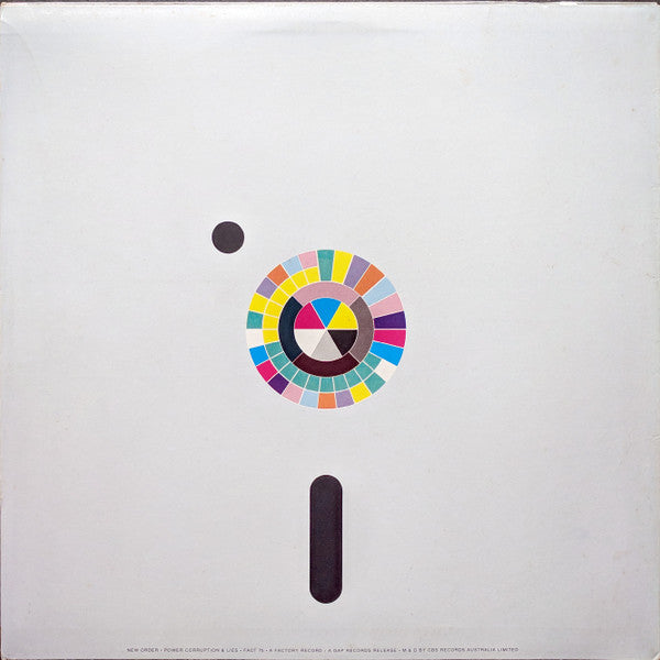 New Order - Power, Corruption & Lies 1983 Vinyl LP (Used)
