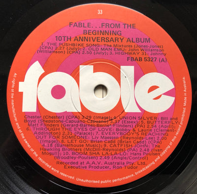 Various Artists - Fable. From The Beginning Vinyl LP (Used)