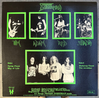 Frozen Doberman ‎– Dying Phase Vinyl 12" EP (Used)
