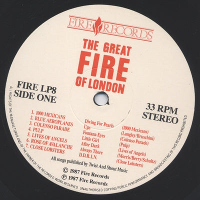 Various Artists - The Great Fire Of London Vinyl LP (Used)