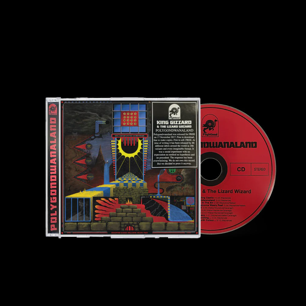 King Gizzard & The Lizard Wizard – Polygondwanaland CD (New)