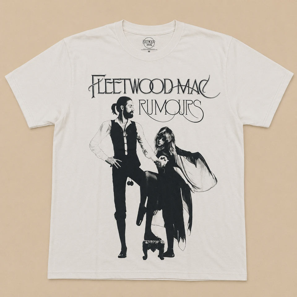 Fleetwood Mac - Rumours White Unisex T-Shirt