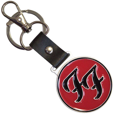 Foo Fighters - Red And White Logo Keychain