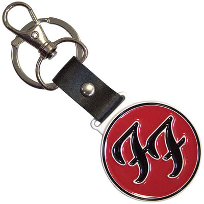 Foo Fighters - Red And White Logo Keychain