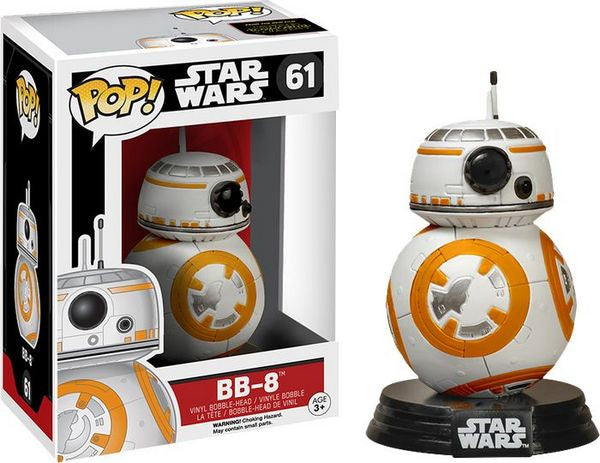 Star Wars Episode VII The Force Awakens - BB-8 Roller Droid Collectable Pop! Vinyl (Used)