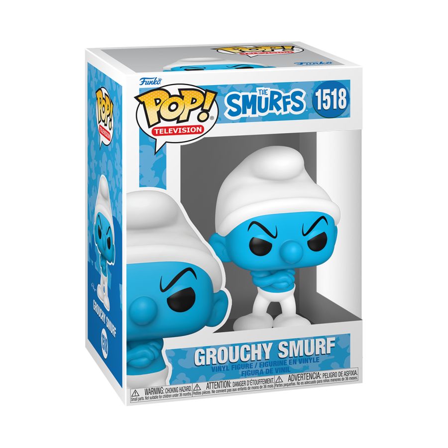 Smurfs - Grouchy Smurf Pop! Vinyl #1518