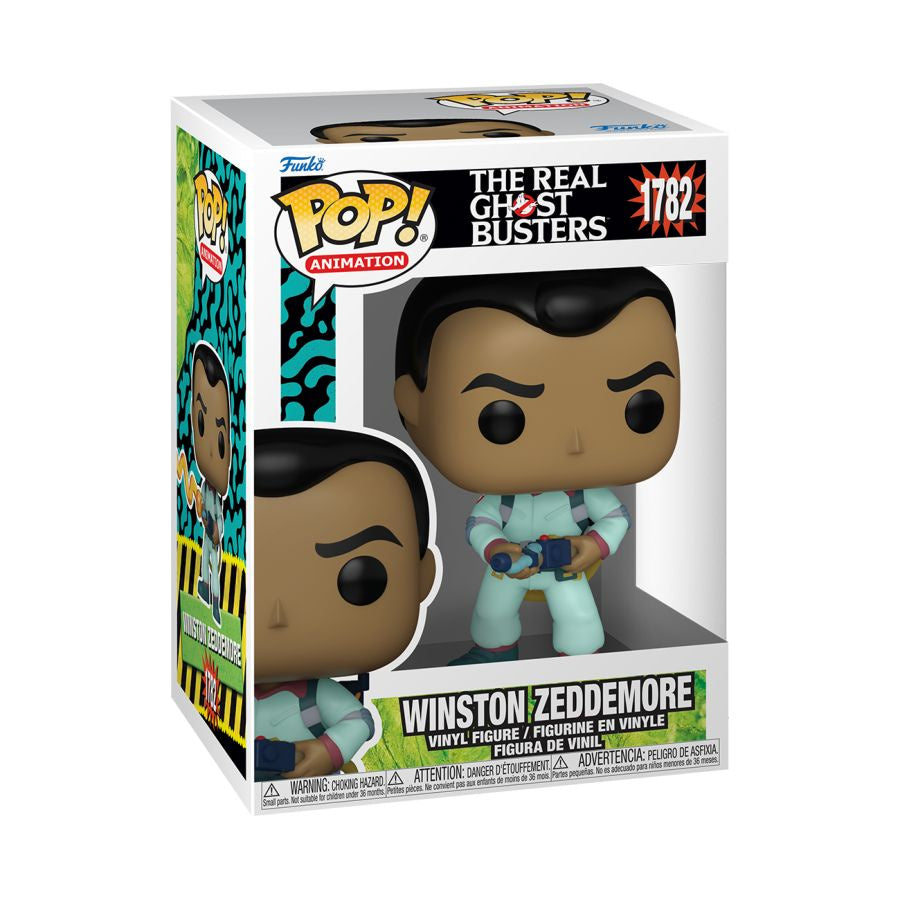 Real Ghostbusters (TV'86) - Winston Zeddemore Pop! Vinyl #1782