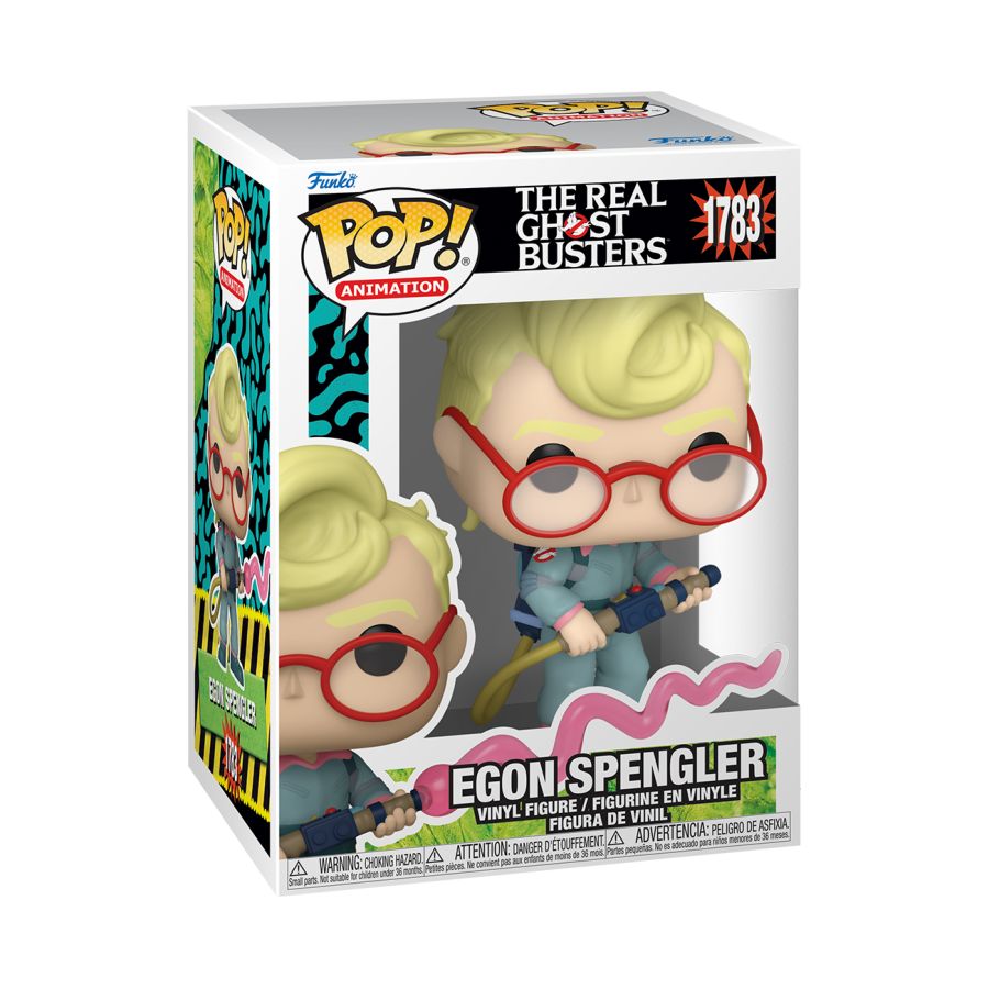 Real Ghostbusters (TV'86) - Egon Spengler Pop! Vinyl #1783