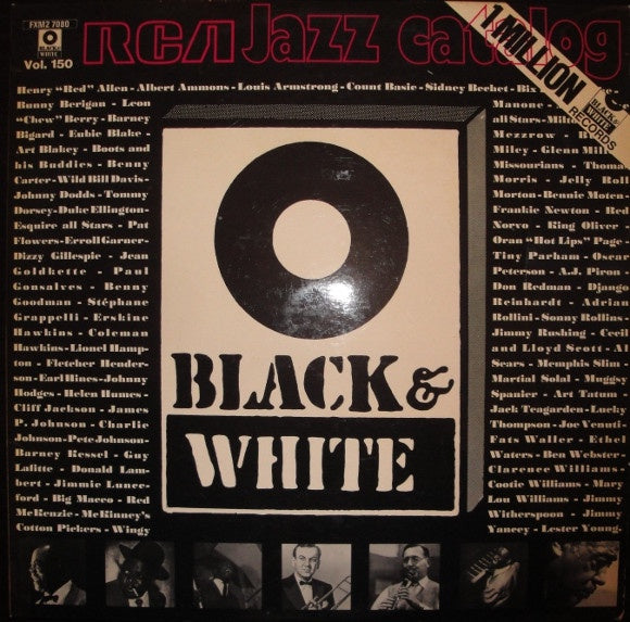Various Artists - Black And White Jazz Catalog Vinyl 2LP (Used)