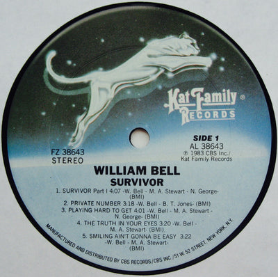 William Bell - Survivor Vinyl LP (Used)