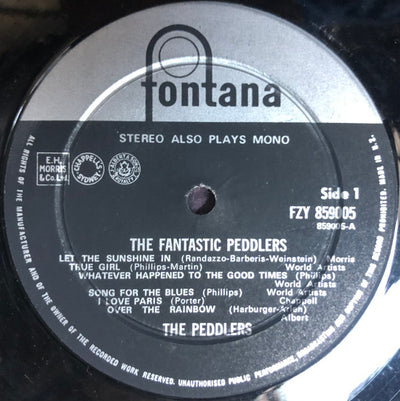 Peddlers - The Fantastic Peddlers Vinyl LP (Used)