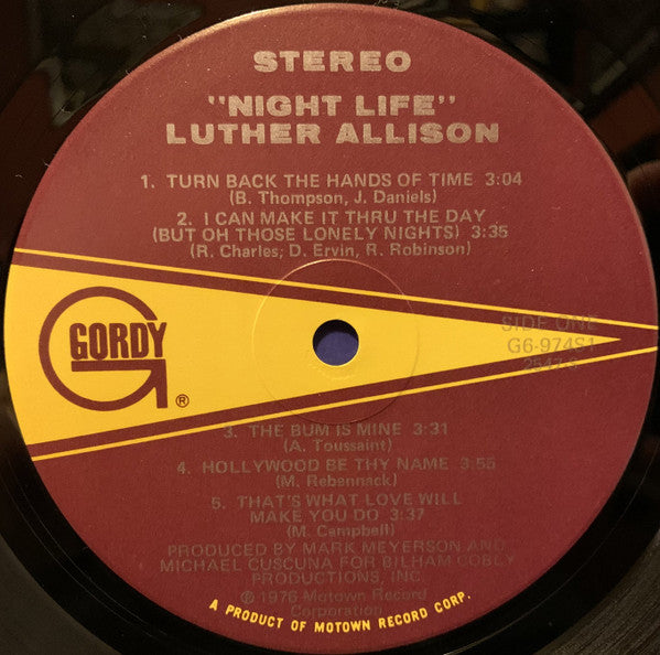 Luther Allison - Night Life Vinyl LP (Used)