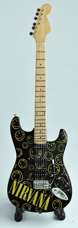 Nirvana - Nirvana Smiley Miniature Guitar