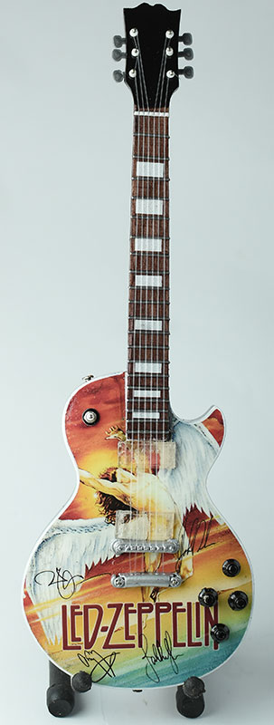Led Zeppelin - Led Zeppelin Swan Song Miniature Guitar