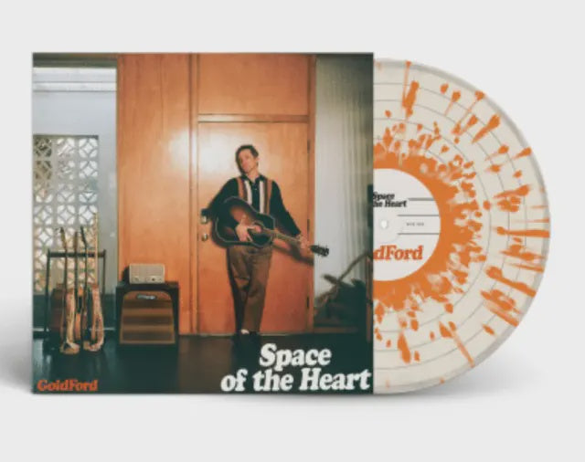 Goldford - Space Of The Heart Orange In White Splatter Coloured Vinyl LP