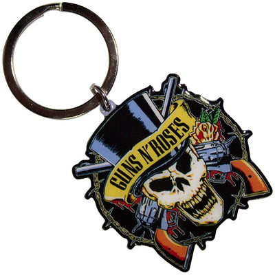 Guns N' Roses - Top Hat Keychain
