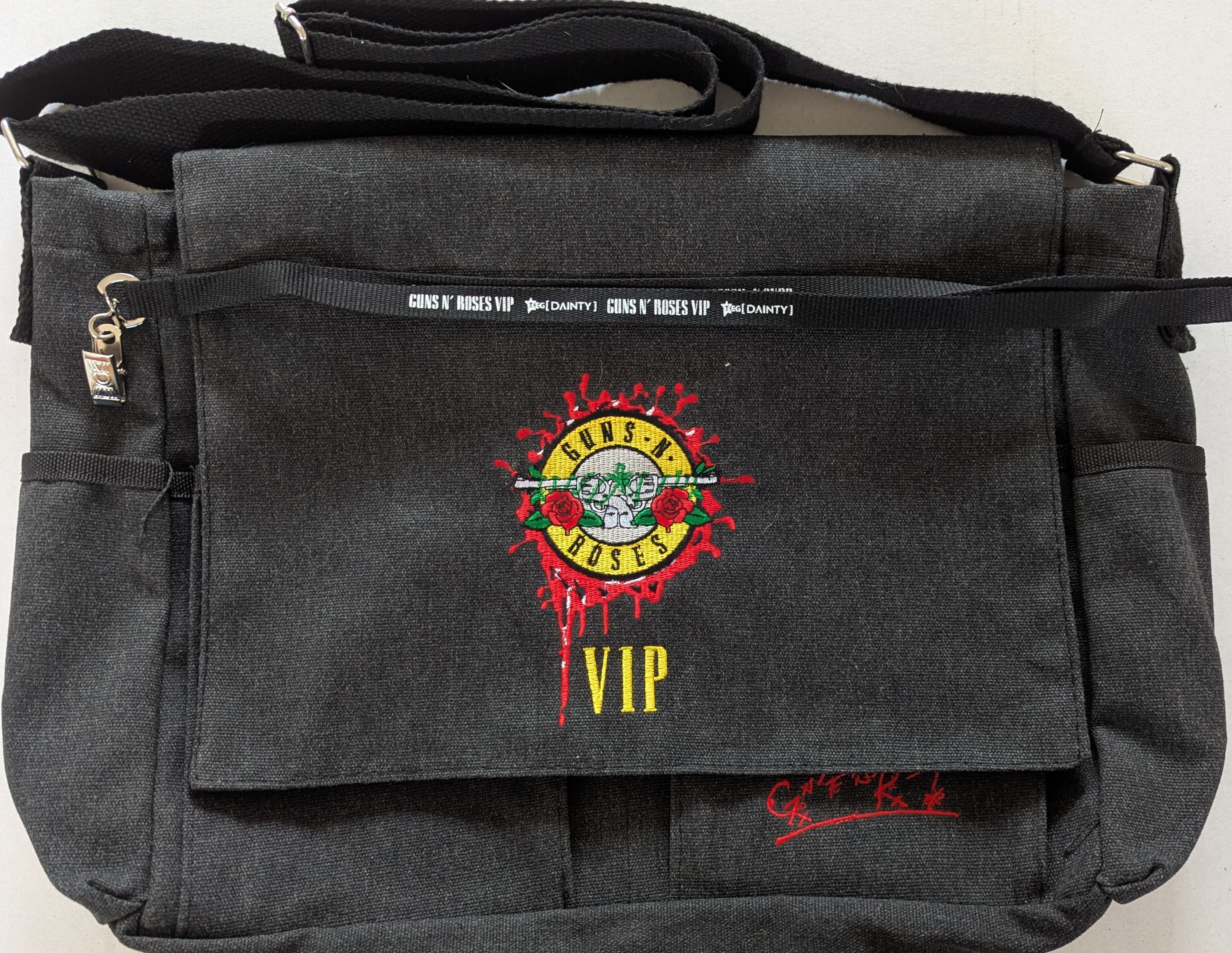 Guns N' Roses - 2017 Australian Tour VIP Satchel Filled With The Original Concert Program & Reproduction Tickets,  Flyers & Much More