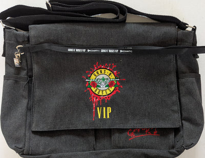 Guns N' Roses - 2017 Australian Tour VIP Satchel Filled With The Original Concert Program & Reproduction Tickets,  Flyers & Much More