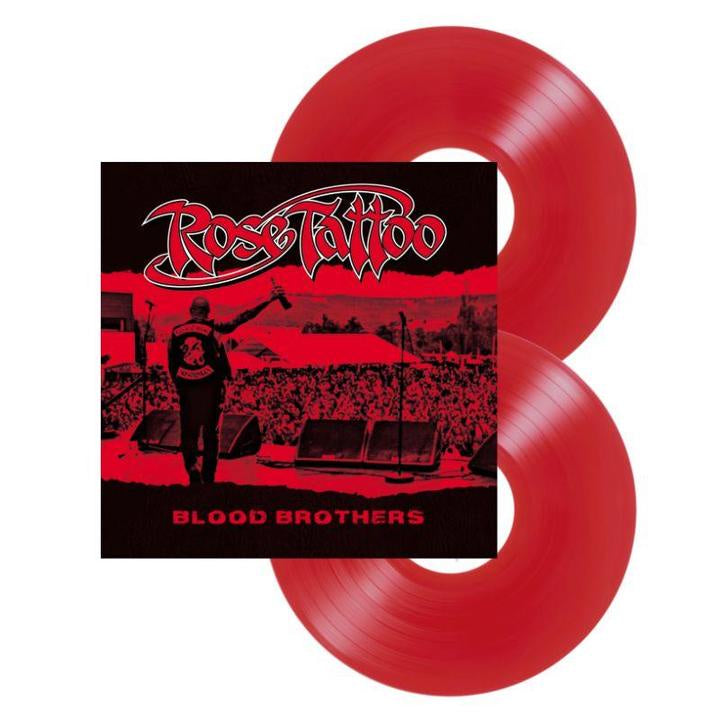 Rose Tattoo - Blood Brothers Red Coloured Vinyl 2LP