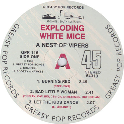 Exploding White Mice - A Nest Of Vipers Vinyl LP (Used)