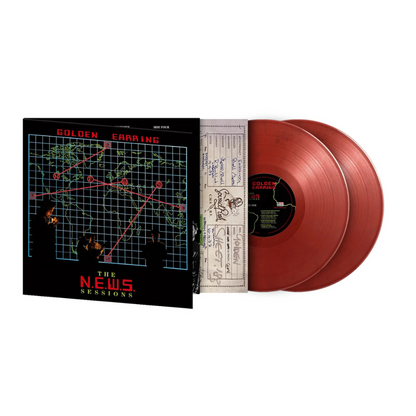 Golden Earring - The N.E.W.S Sessions RSD2025 Red/Black Coloured Vinyl 2LP