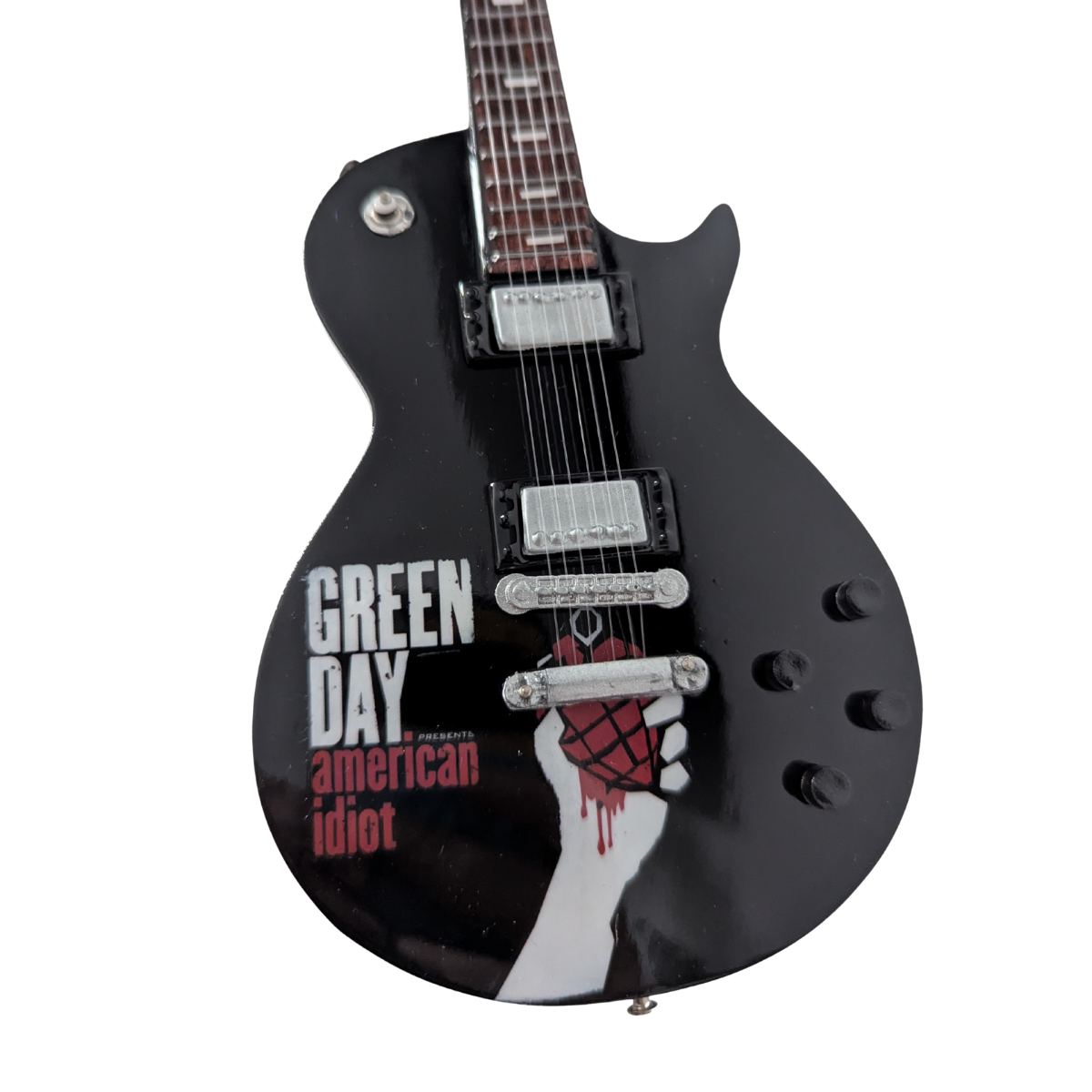Green Day - Miniature Guitar with Stand & Case