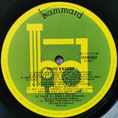 Various Artists - Hard Knocks Vinyl LP (Used)