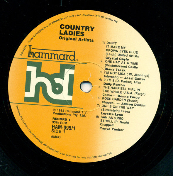 Various Artists - Country Ladies Vinyl 2LP (Used)