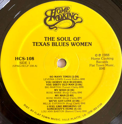 Various Artists - The Soul Of Texas Blues Women Vinyl LP (Used)