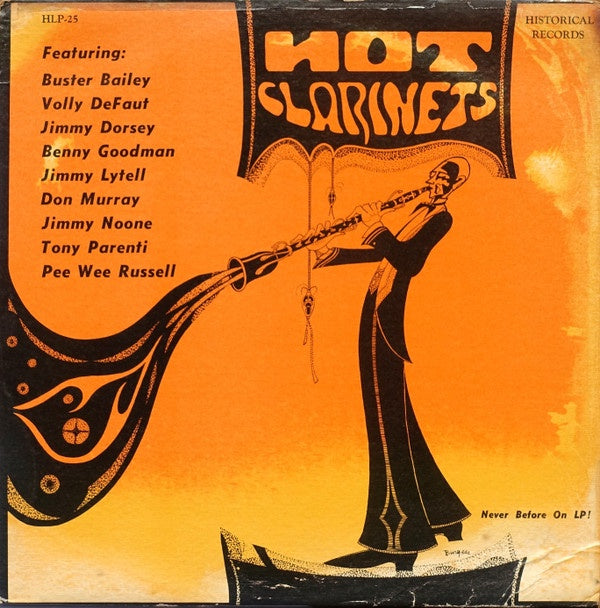 Various Artists - Hot Clarinets 1924-1929 Vinyl LP (Used)