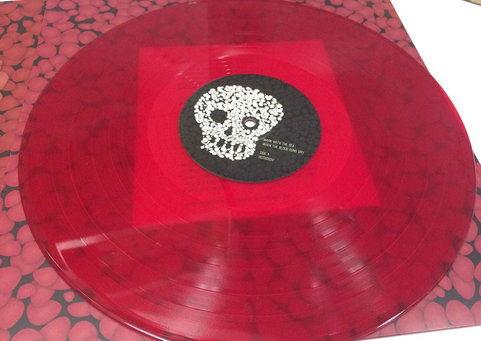 Mark With The Sea - When The Blood Runs Dry Red Translucent Vinyl LP