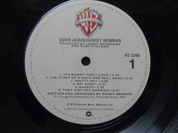 Randy Newman - Born Again Vinyl LP (Used)