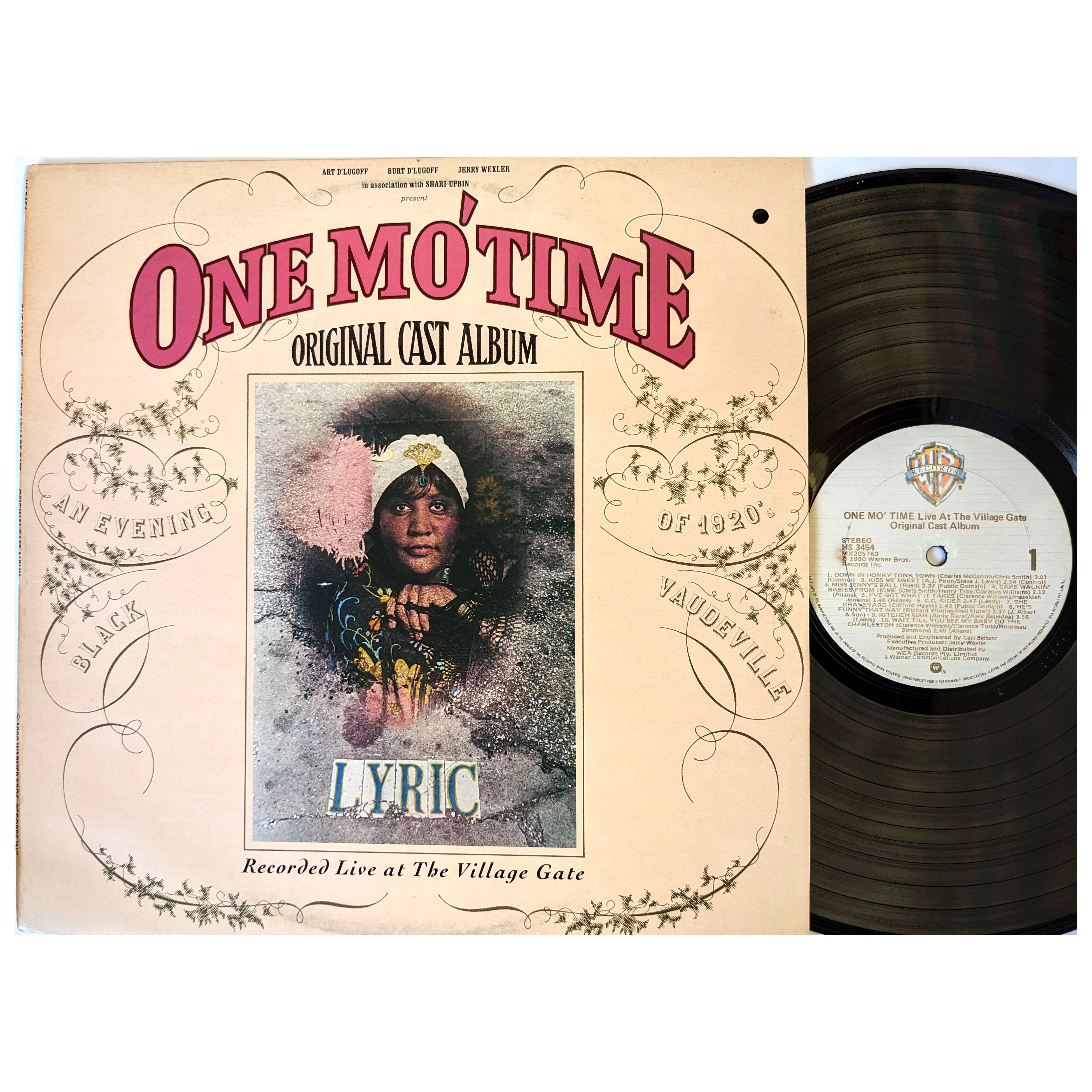 Soundtrack - One Mo' Time Original Cast Album Vinyl LP (Used)