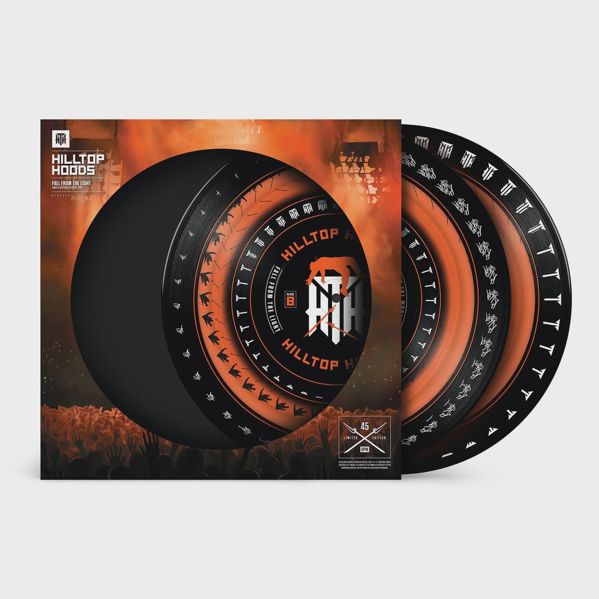 Hilltop Hoods - Fall From The Light Limited Edition Zoetrope Coloured Vinyl 2LP