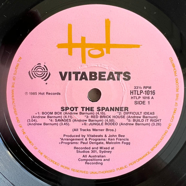 Vitabeats - Spot The Spanner Vinyl LP (Used)