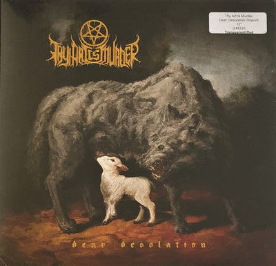 Thy Art Is Murder - Dear Desolation Limited Edition Red Coloured Vinyl LP (Used)
