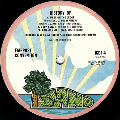 Fairport Convention - The History Of Fairport Convention Vinyl 2LP (Used)