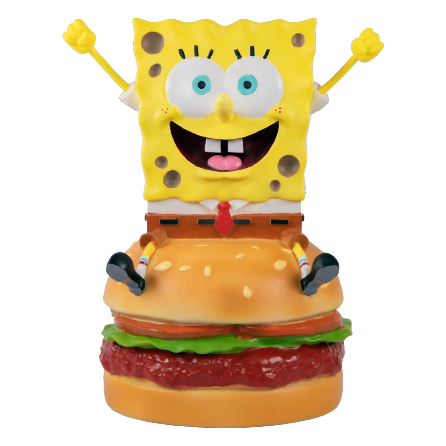 SpongeBob SquarePants - SpongeBob on Hamburger Resin Statue
