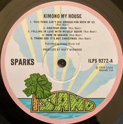 Sparks - Kimono My House Vinyl LP (Used)