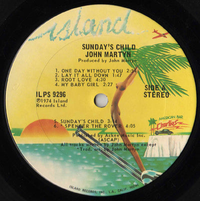 John Martyn - Sunday's Child Vinyl LP (Used)