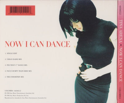 Tina Arena - Now I Can Dance 5 Track CD Single (Used)