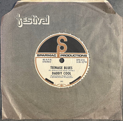 Daddy Cool – Teenage Blues 7" Single Vinyl (Used)