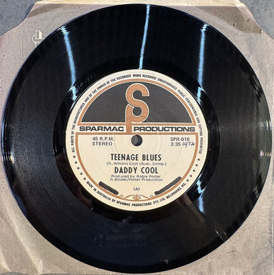 Daddy Cool – Teenage Blues 7" Single Vinyl (Used)
