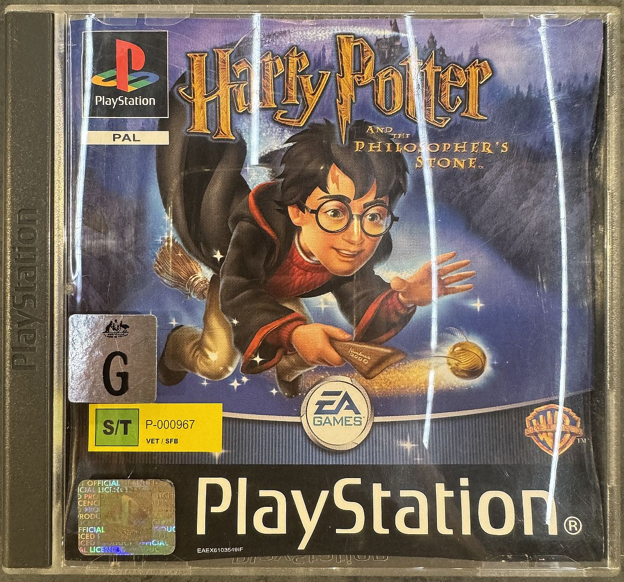 Playstation 1 - Harry Potter and the Philosophers Stone (PAL) With Manual